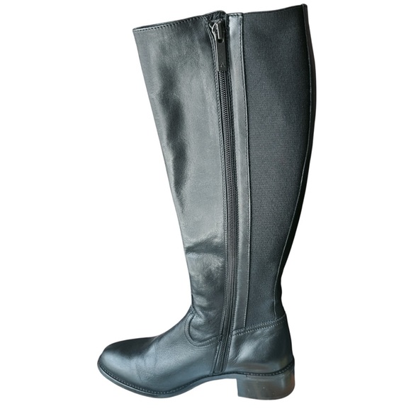 Aquatalia Neda knee high Black Women's Winter & Rain Boots - Picture 3 of 8